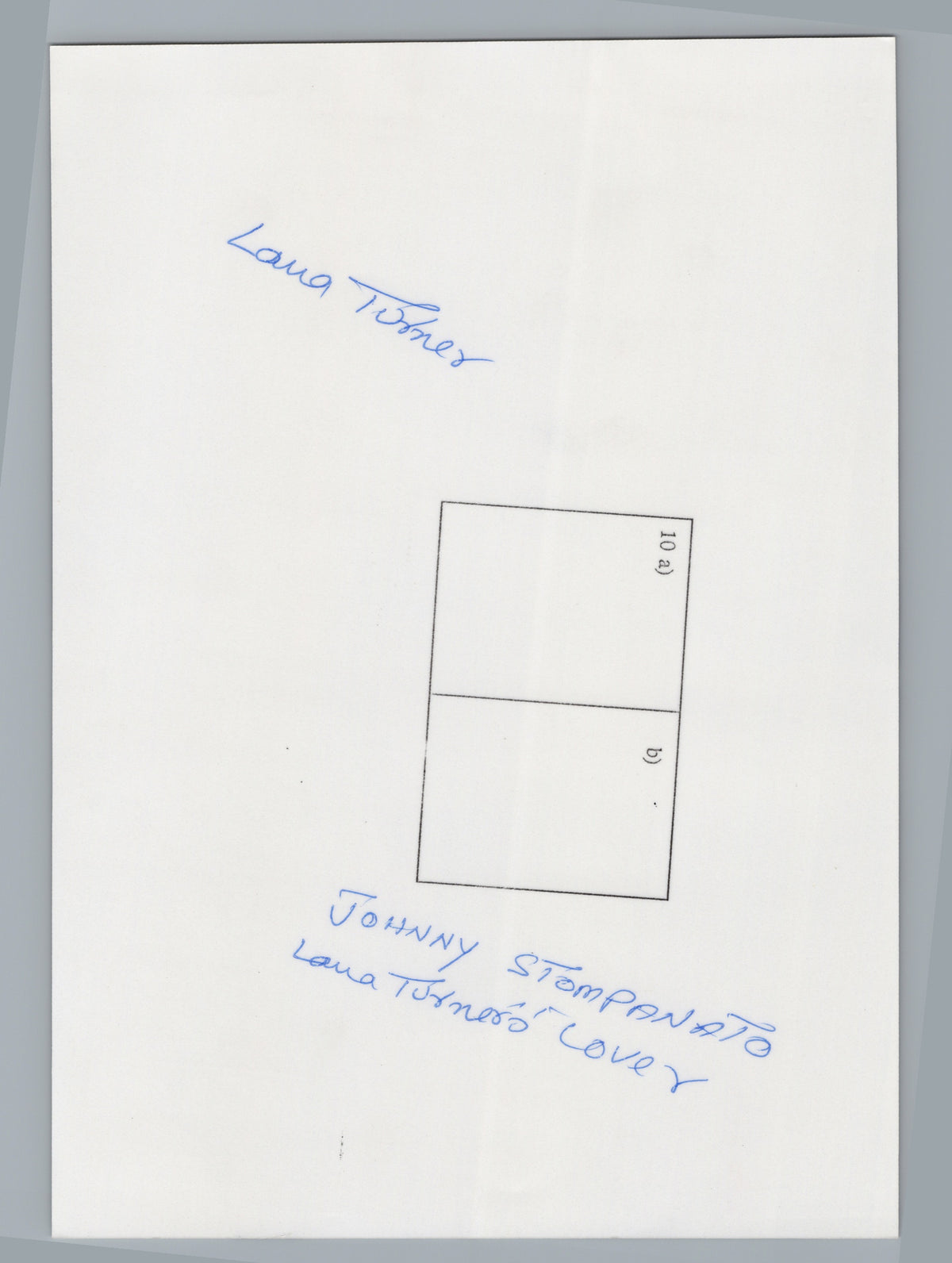 A01013 — reverse showing archival markings