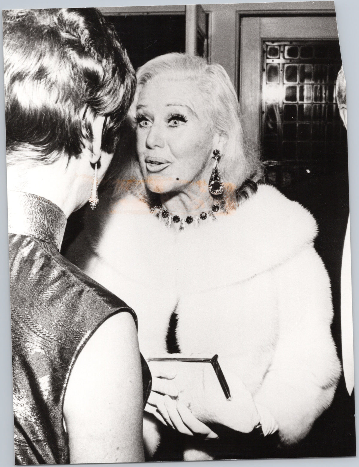 Ginger Rogers at an Evening Reception — front