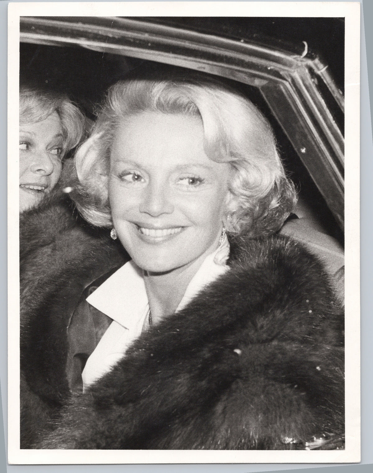 Barbara Sinatra Leaving the Royal Albert Hall, 1977 — front