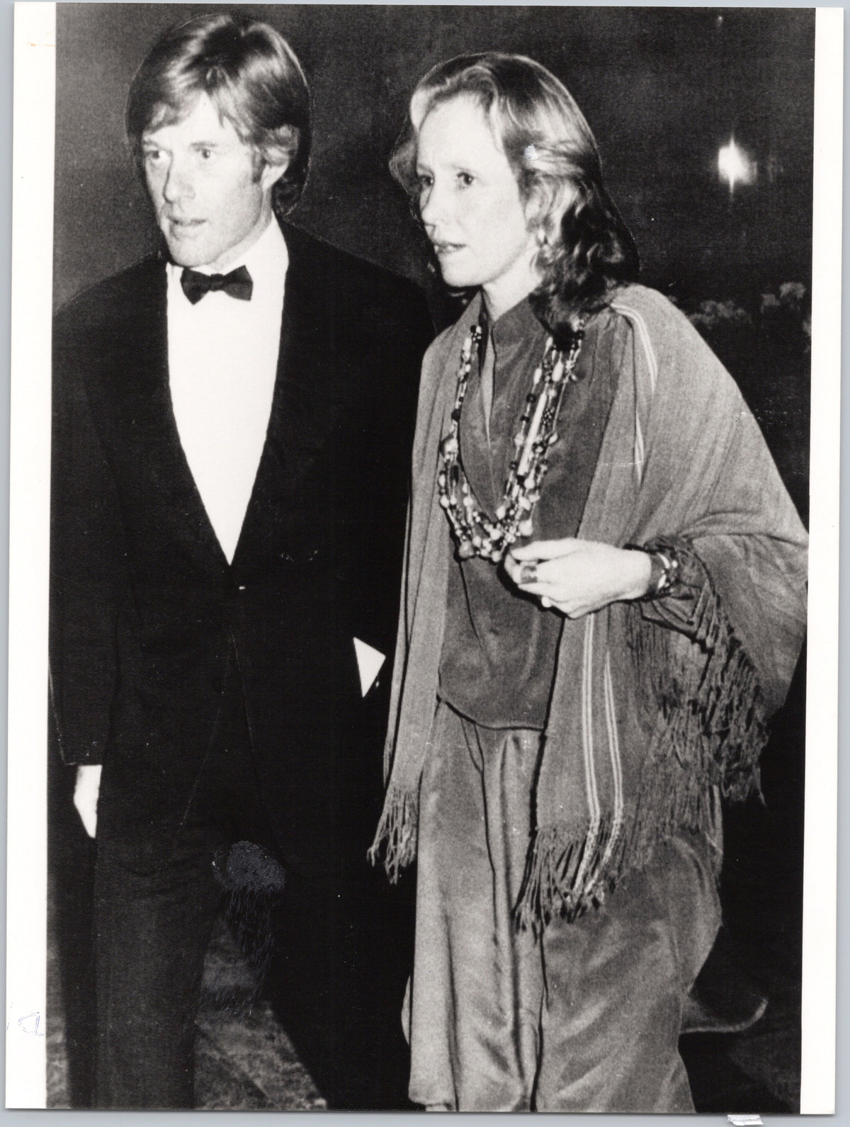Robert Redford with a Companion — front