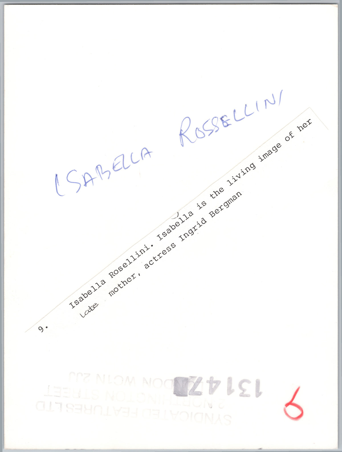 A01057 — reverse and markings
