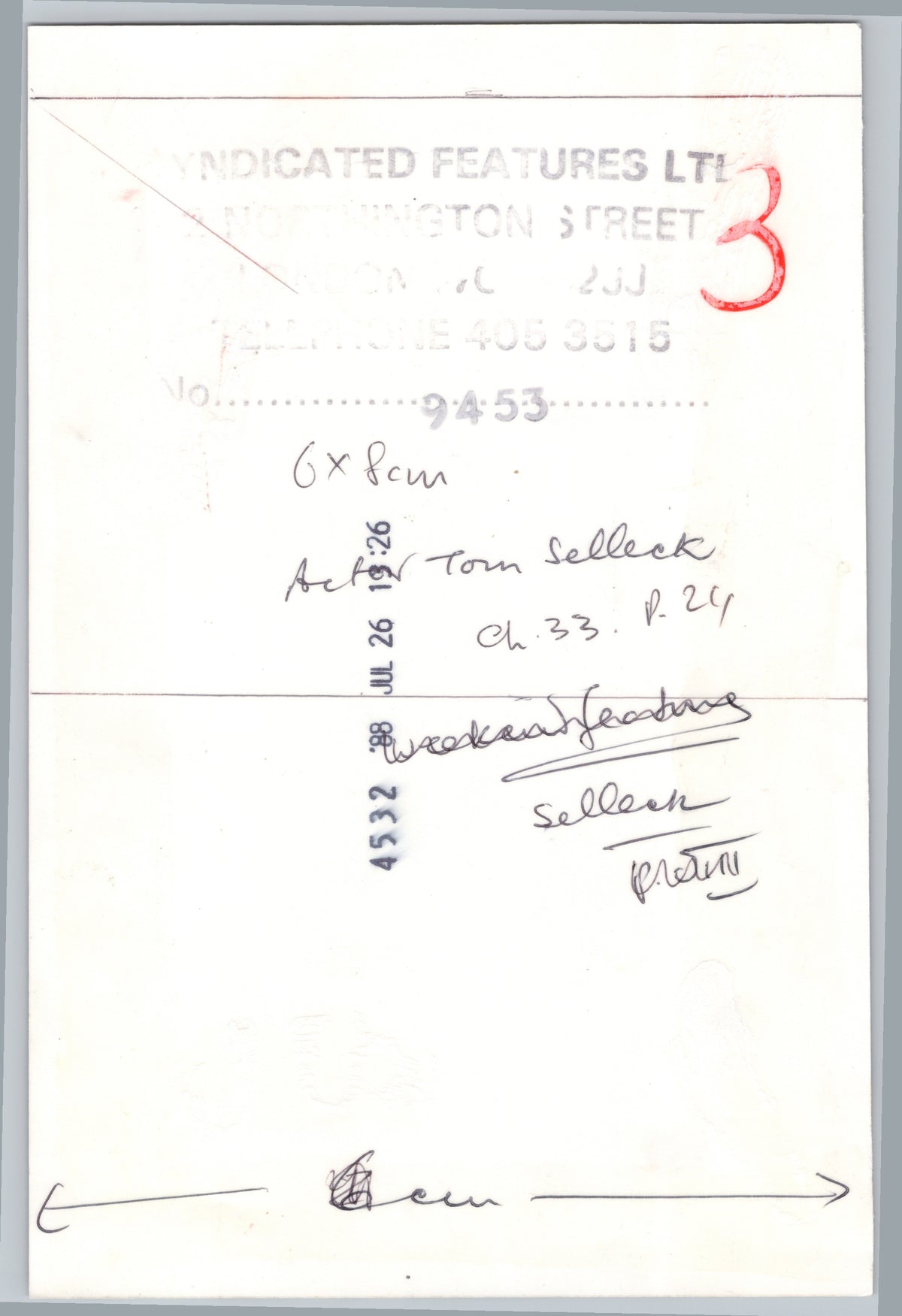 A01066 — reverse and markings