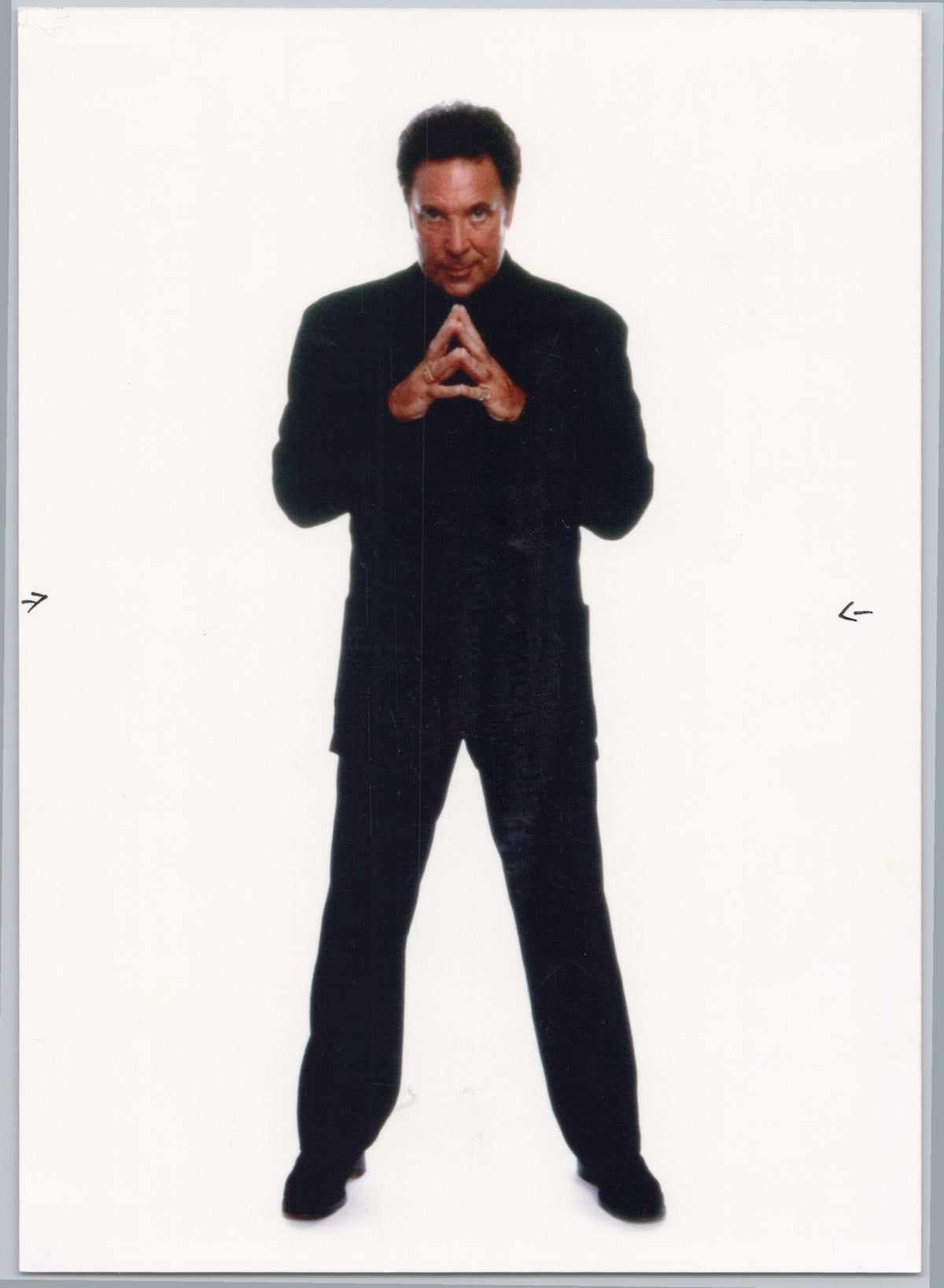 Tom Jones — Full-Length Studio Portrait — front