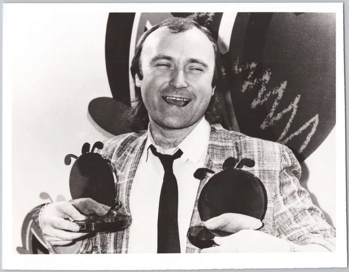 Phil Collins with Awards — front