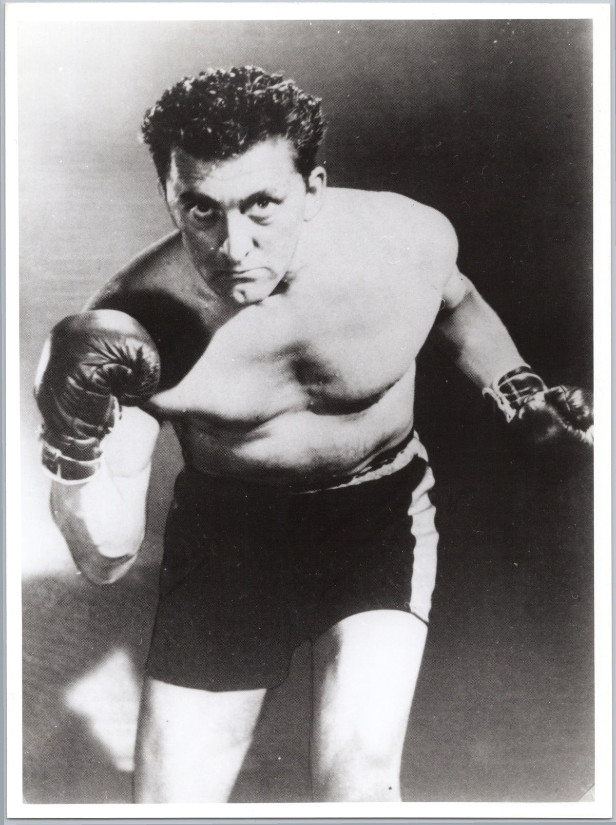 Kirk Douglas in Champion — Boxing Portrait — front