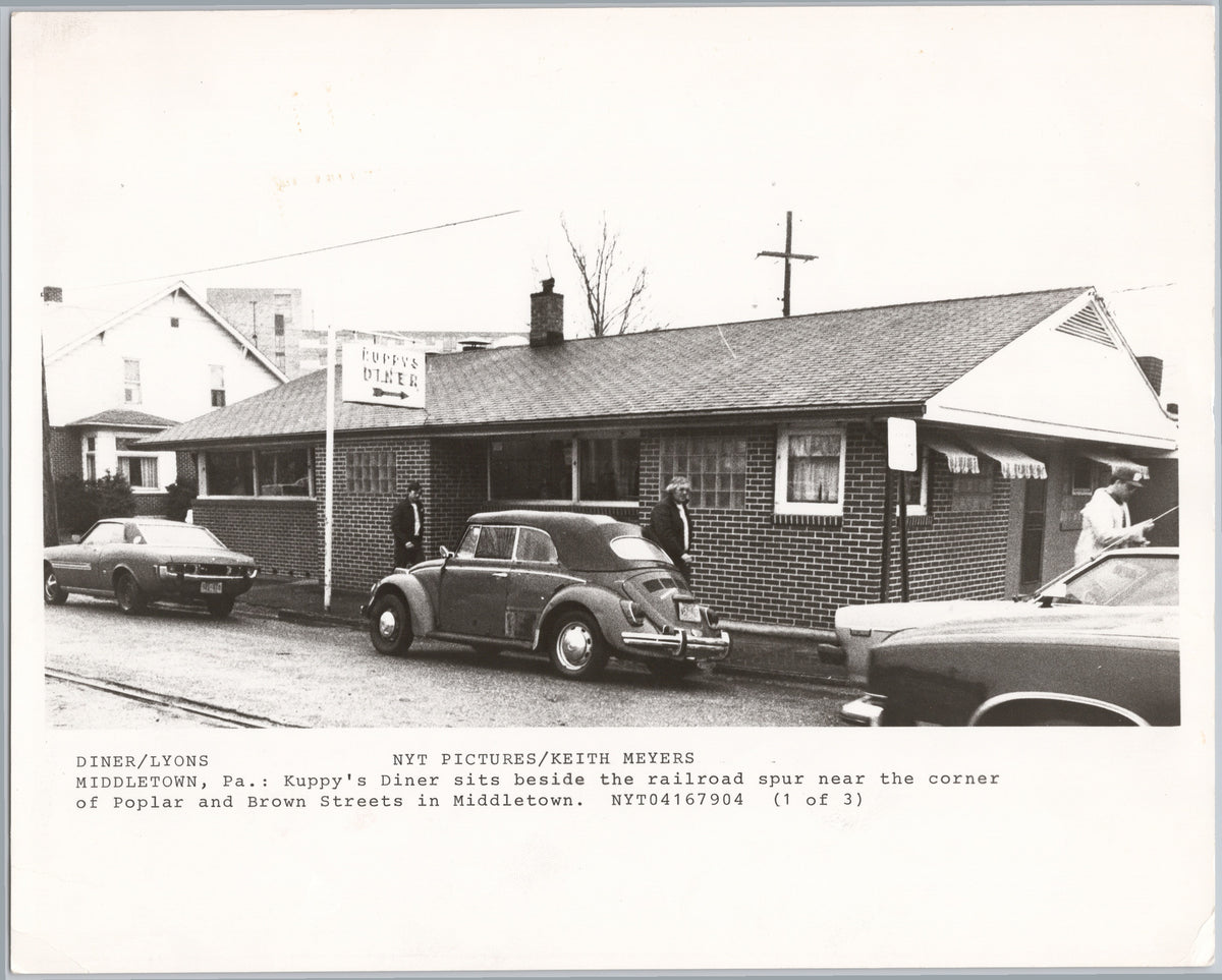 Kuppy's Diner in Middletown Pennsylvania — front