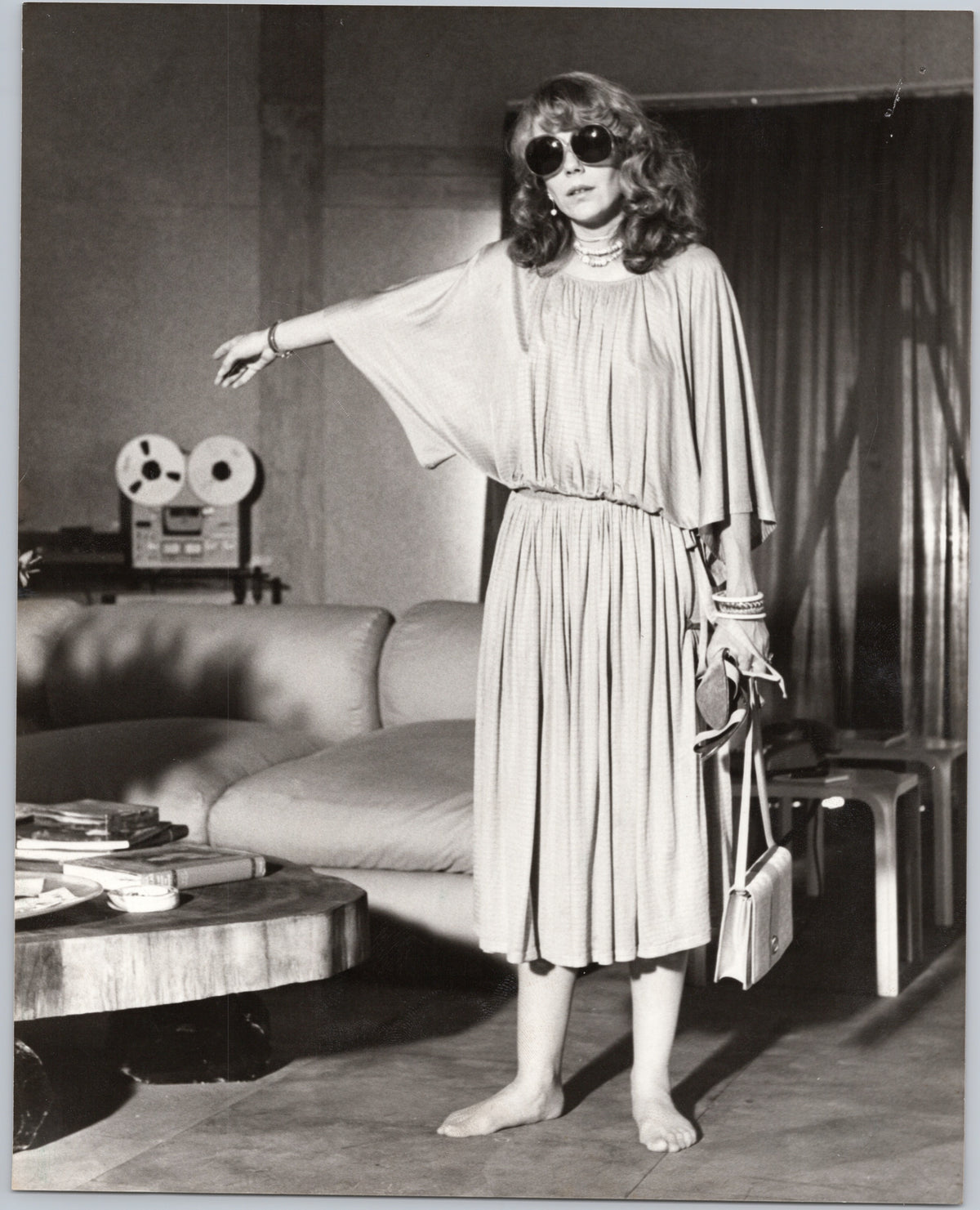 Jill Clayburgh in La Luna — Beside a Tape Recorder — front