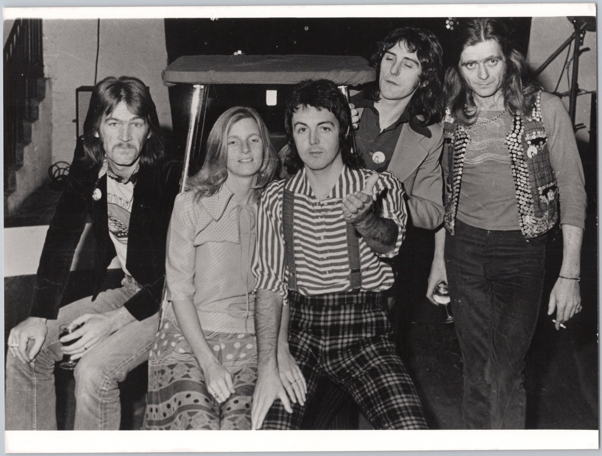 Paul McCartney and Wings — Group Photograph — front