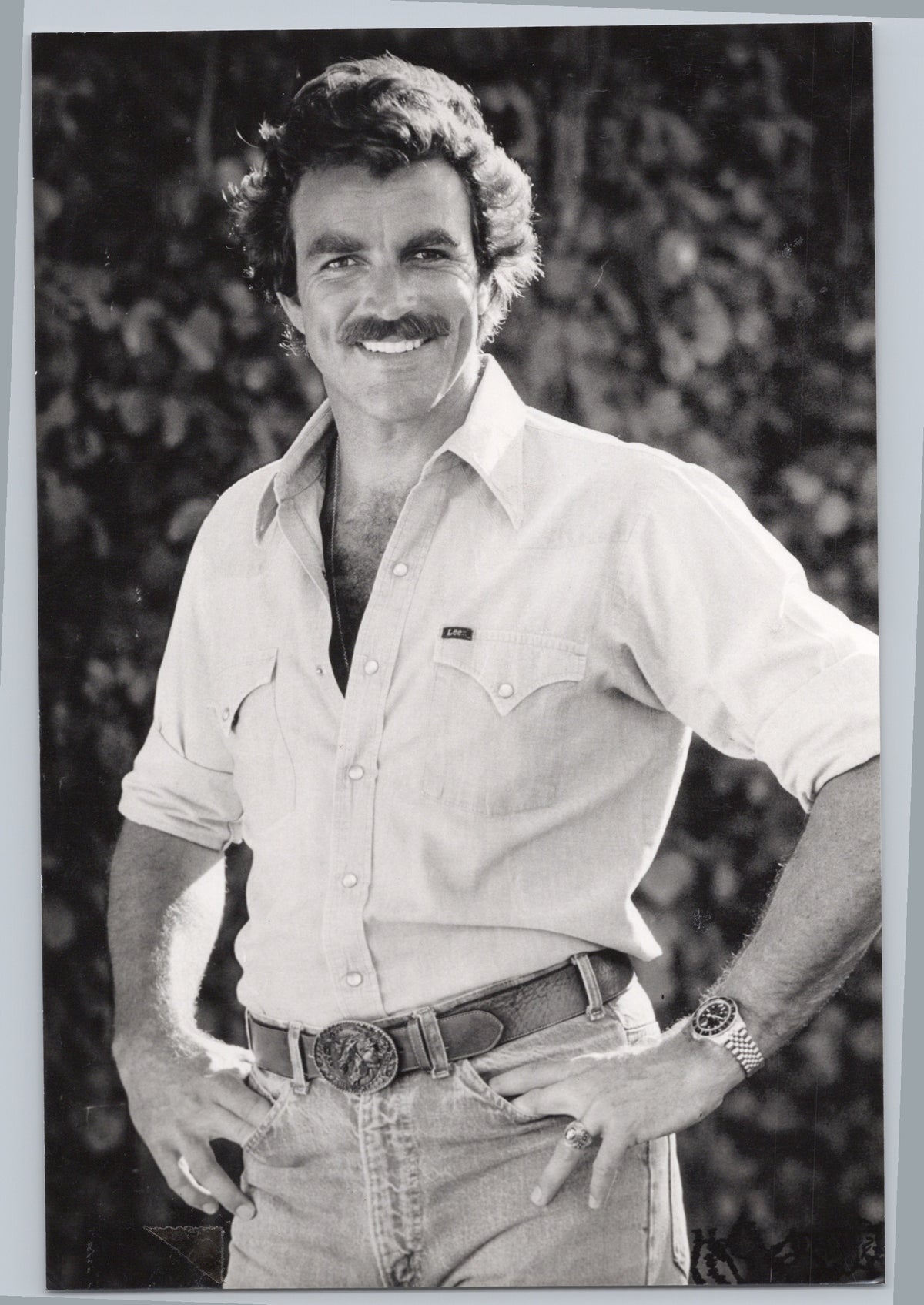 Tom Selleck — Outdoor Portrait — front