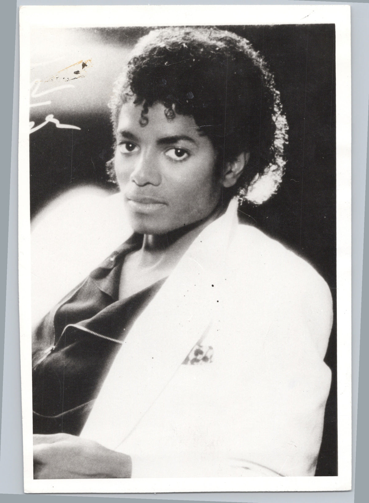 Michael Jackson — Seated Portrait — front