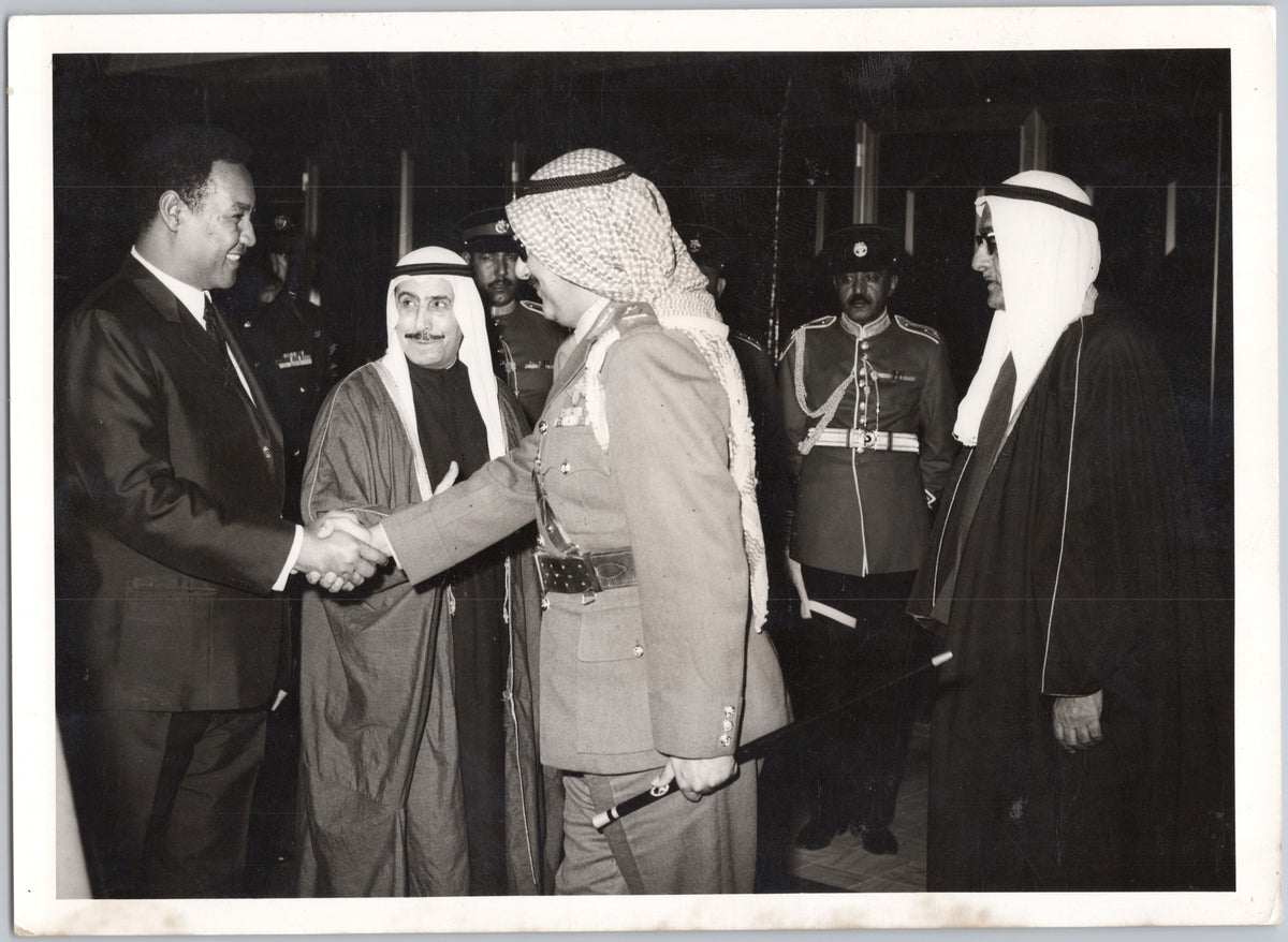 President Nimeiry at Seif Palace Kuwait — 1971 — front