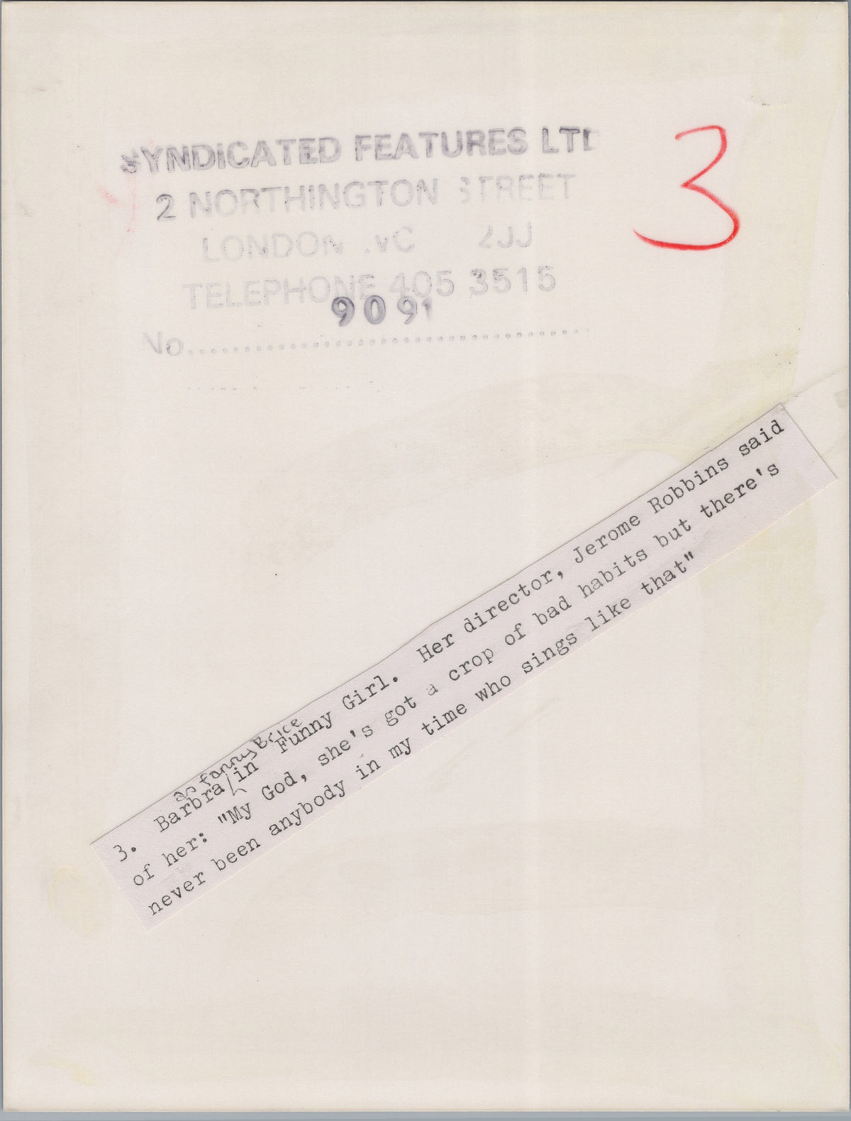 A03063 — reverse and markings