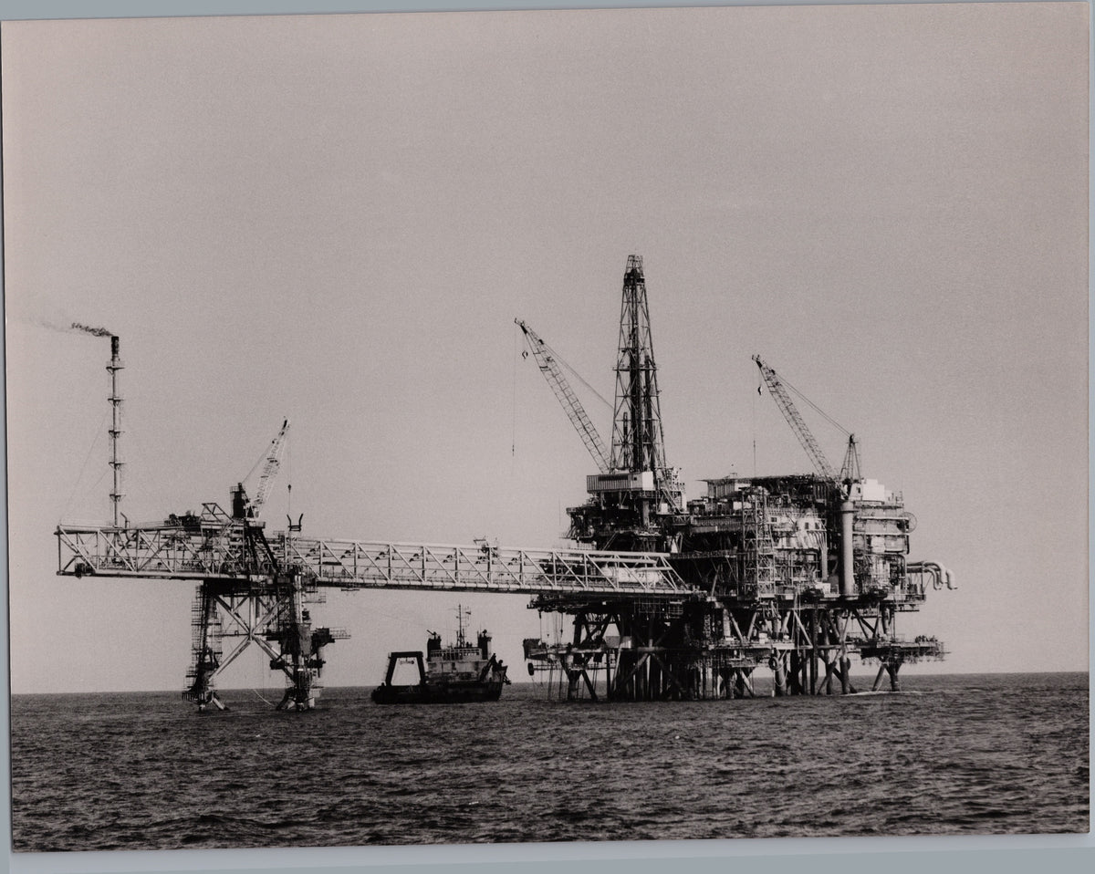 North Rankin A Offshore Gas Platform — front