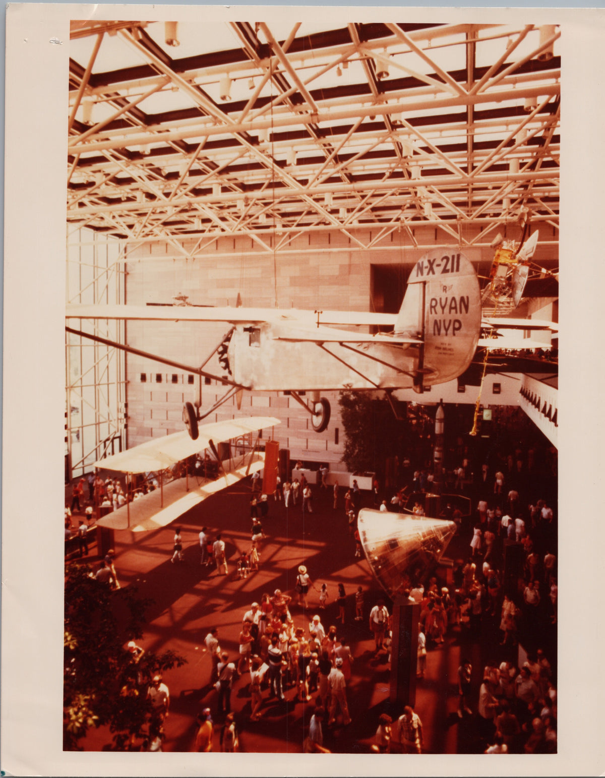 Spirit of St. Louis at the National Air and Space Museum — front