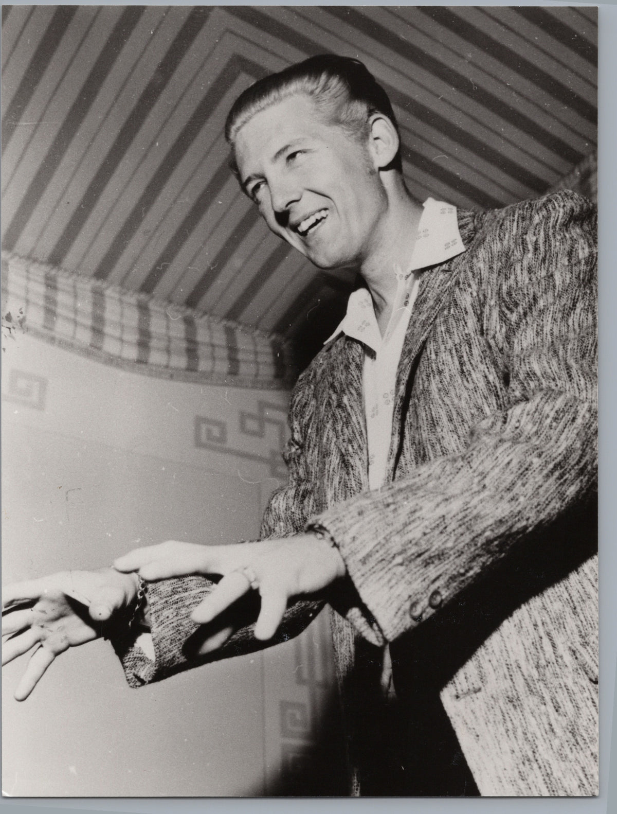 Jerry Lee Lewis — Animated Indoor Portrait — front