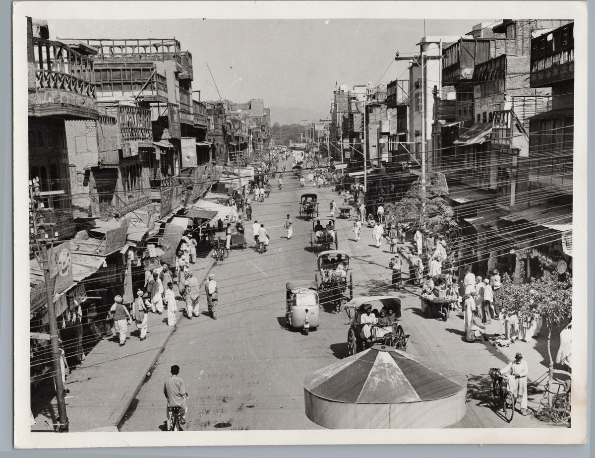Qissa Khwani Bazaar — Peshawar Street Scene — front