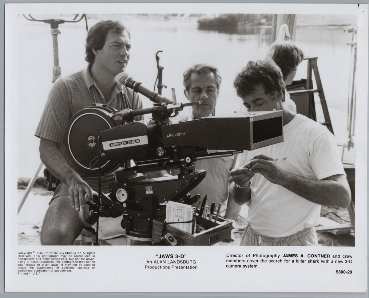 Jaws 3-D — James A. Contner and Camera Crew — front