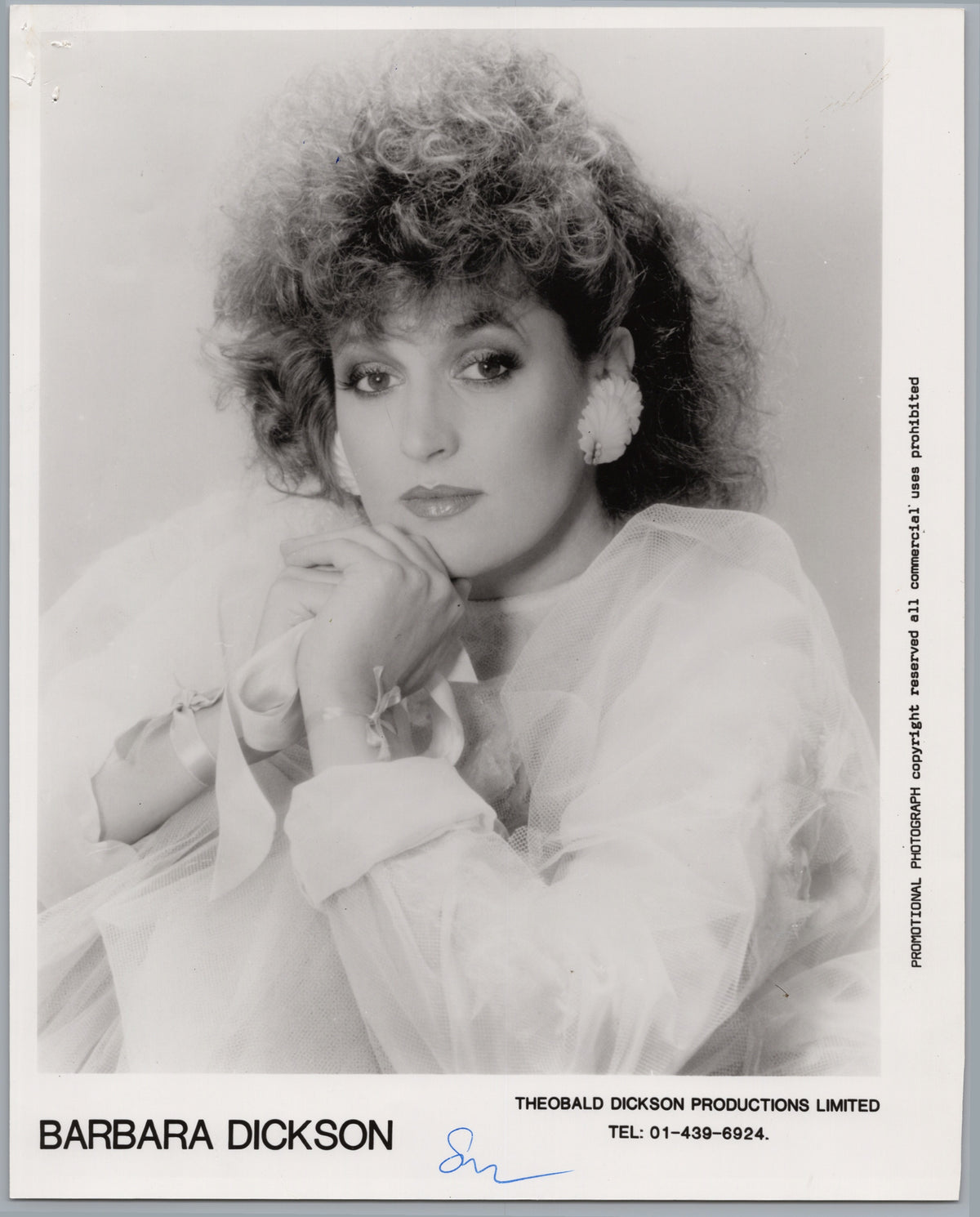 Barbara Dickson — Portrait in a Light Blouse — front