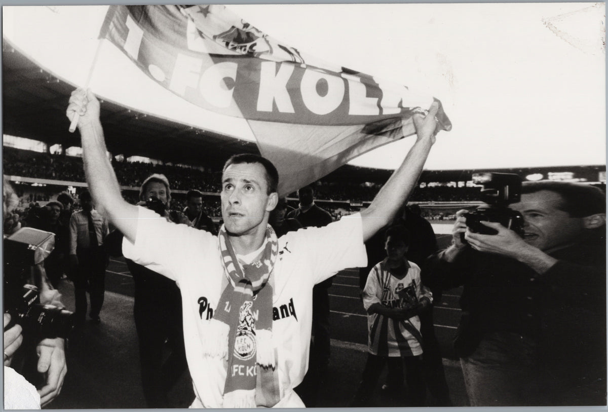 Pierre Littbarski Bids Farewell to Cologne — 1993 — front