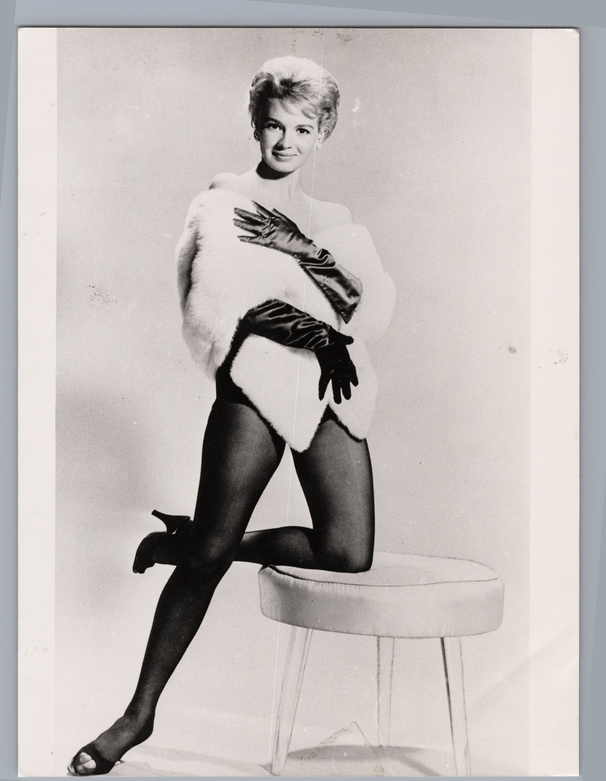 Angie Dickinson — Full-Length Studio Portrait — front