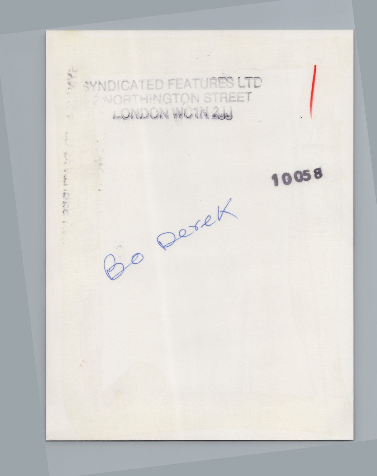 A05080 — reverse and markings