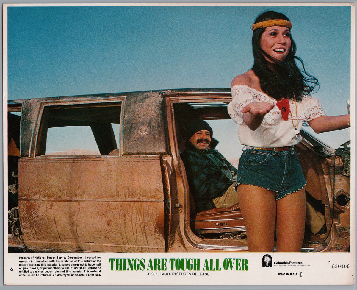 Things Are Tough All Over — Roadside Colour Lobby Card — front