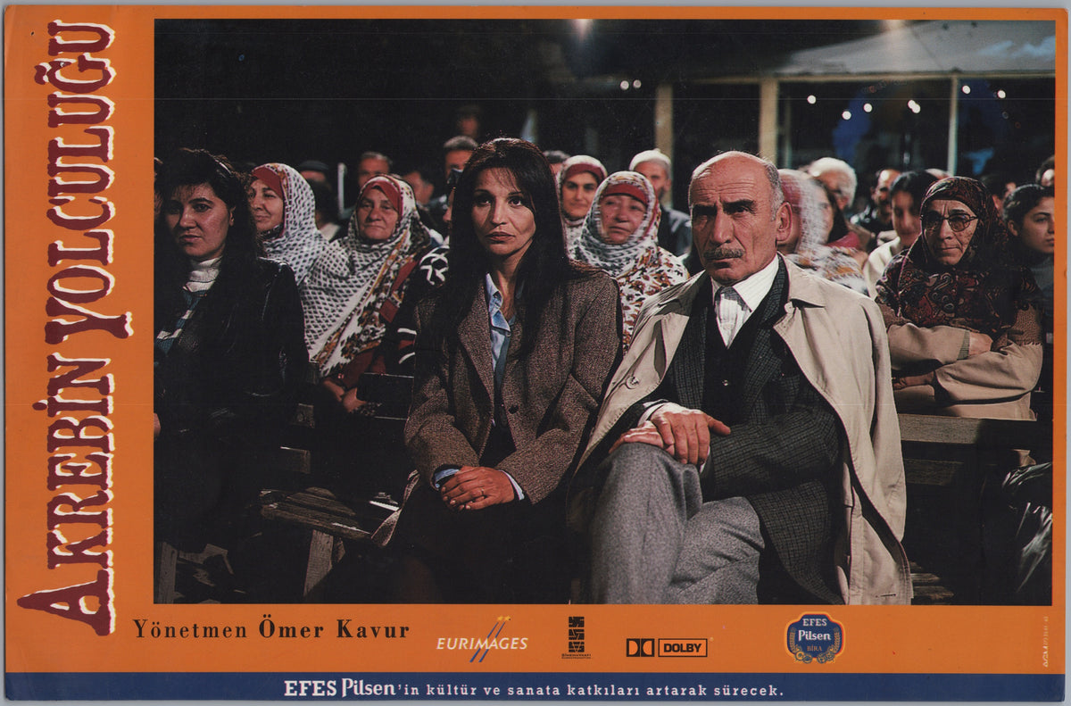 Akrebin Yolculuğu — Turkish Film Publicity Card — front