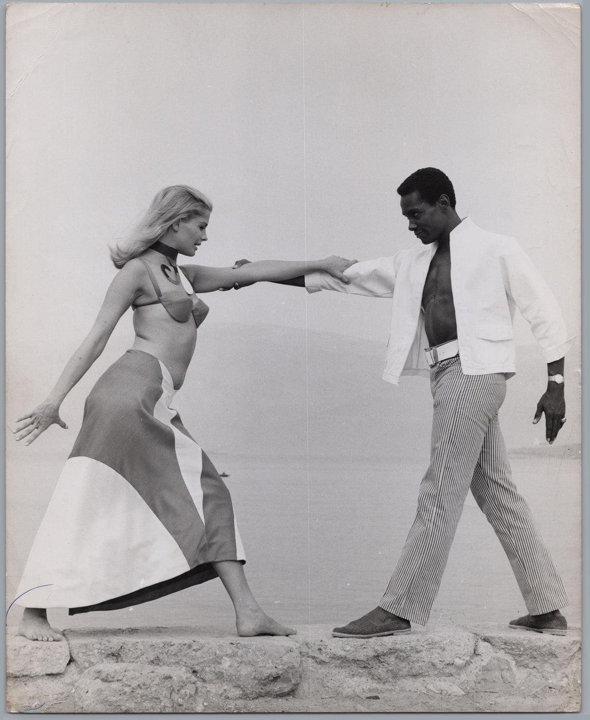 Couple Outdoors — Outstretched Arms — front