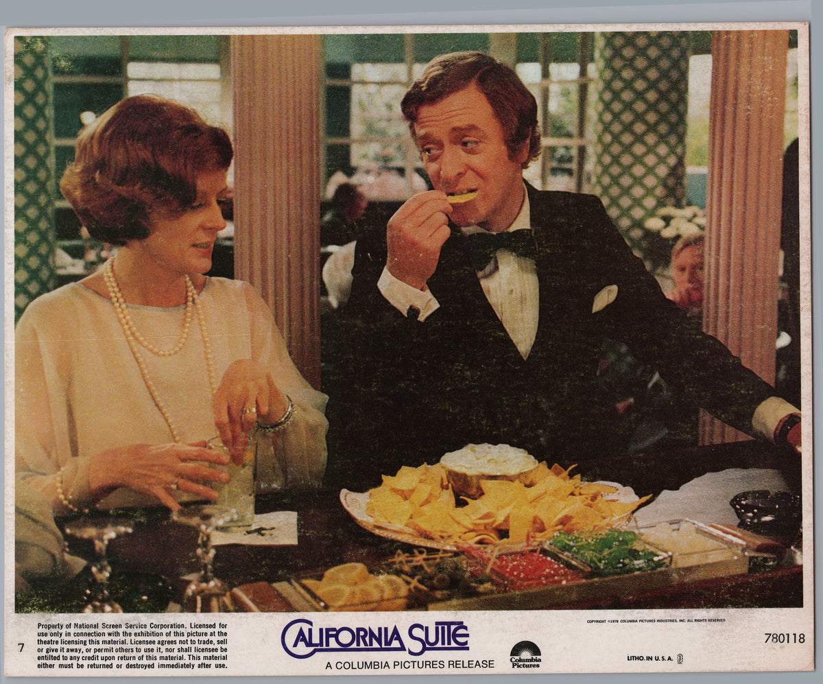 California Suite — Dining Scene Colour Lobby Card — front