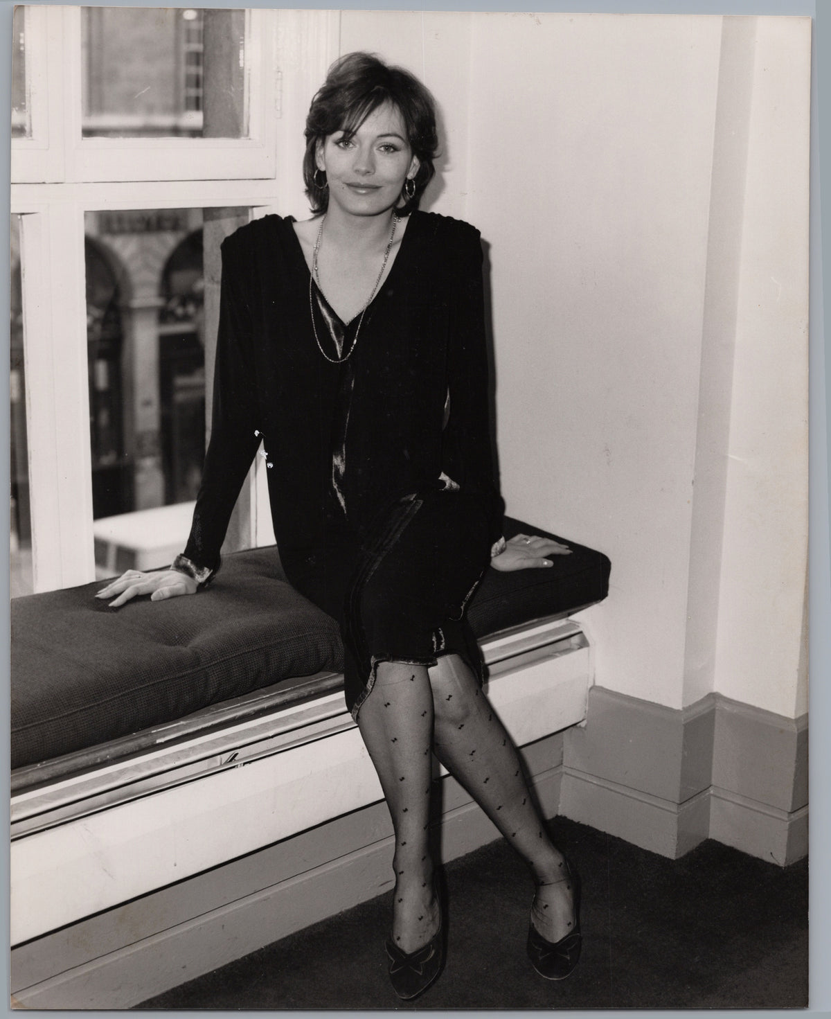 Lesley-Anne Down — Seated by a Window — front