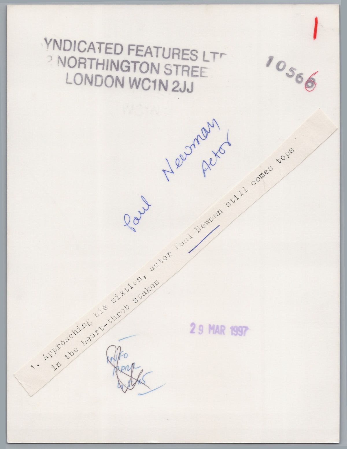 A06053 — reverse and markings