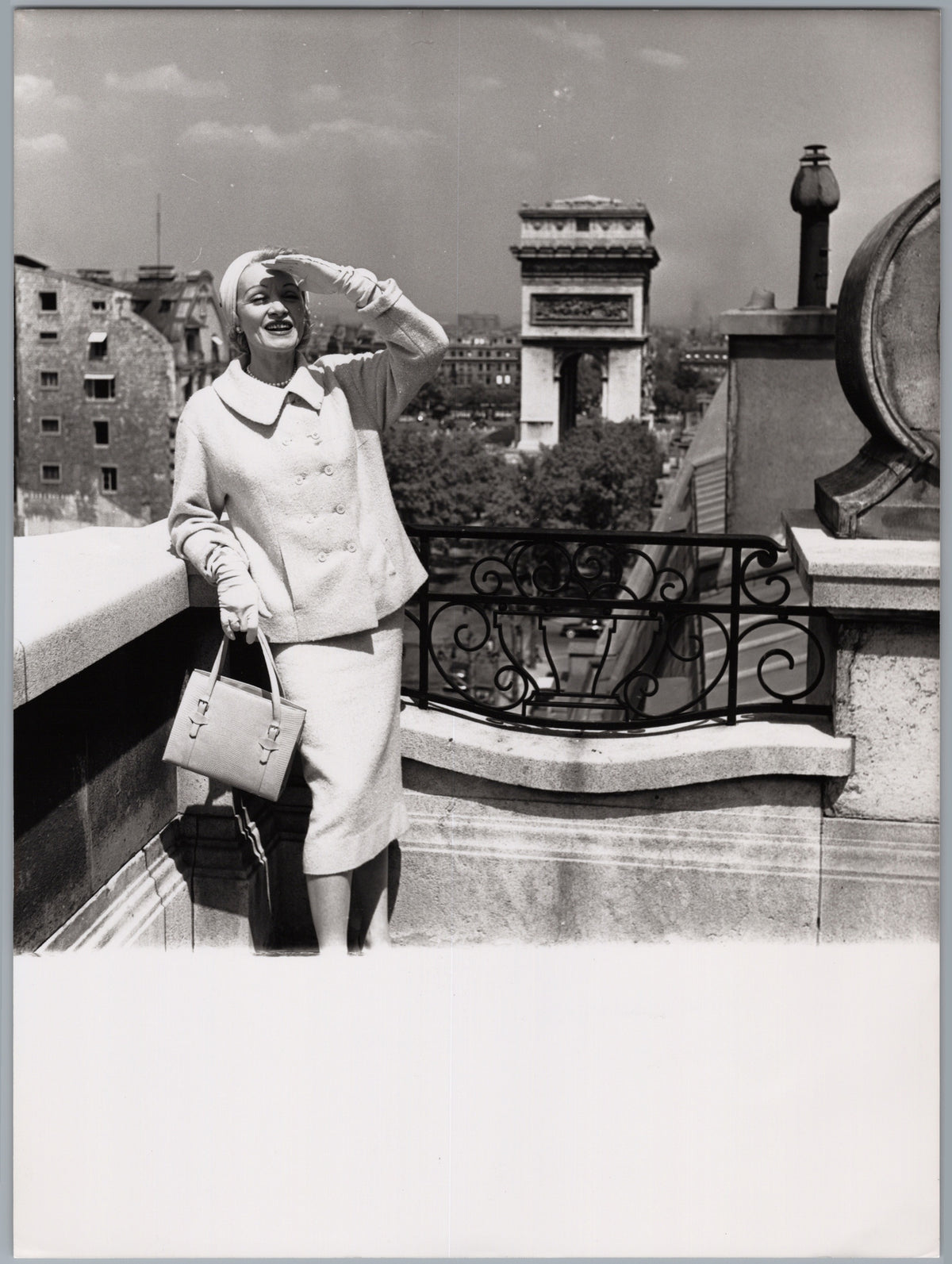Marlene Dietrich — Paris 1956 — front