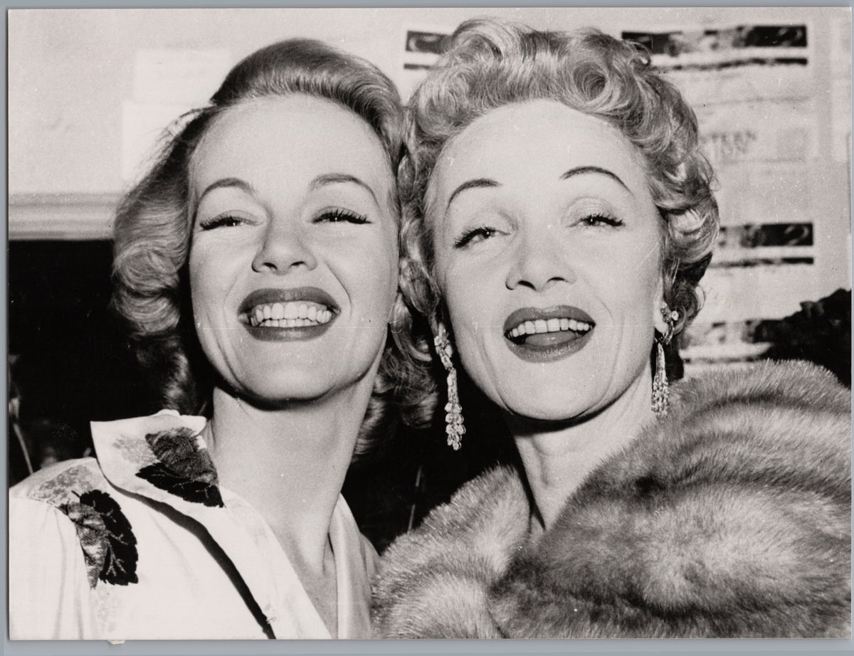 Two Women Smiling Together — Paired Portrait — front