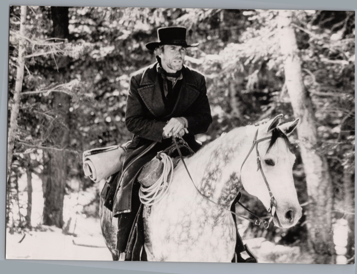 Pale Rider — Clint Eastwood on Horseback — front