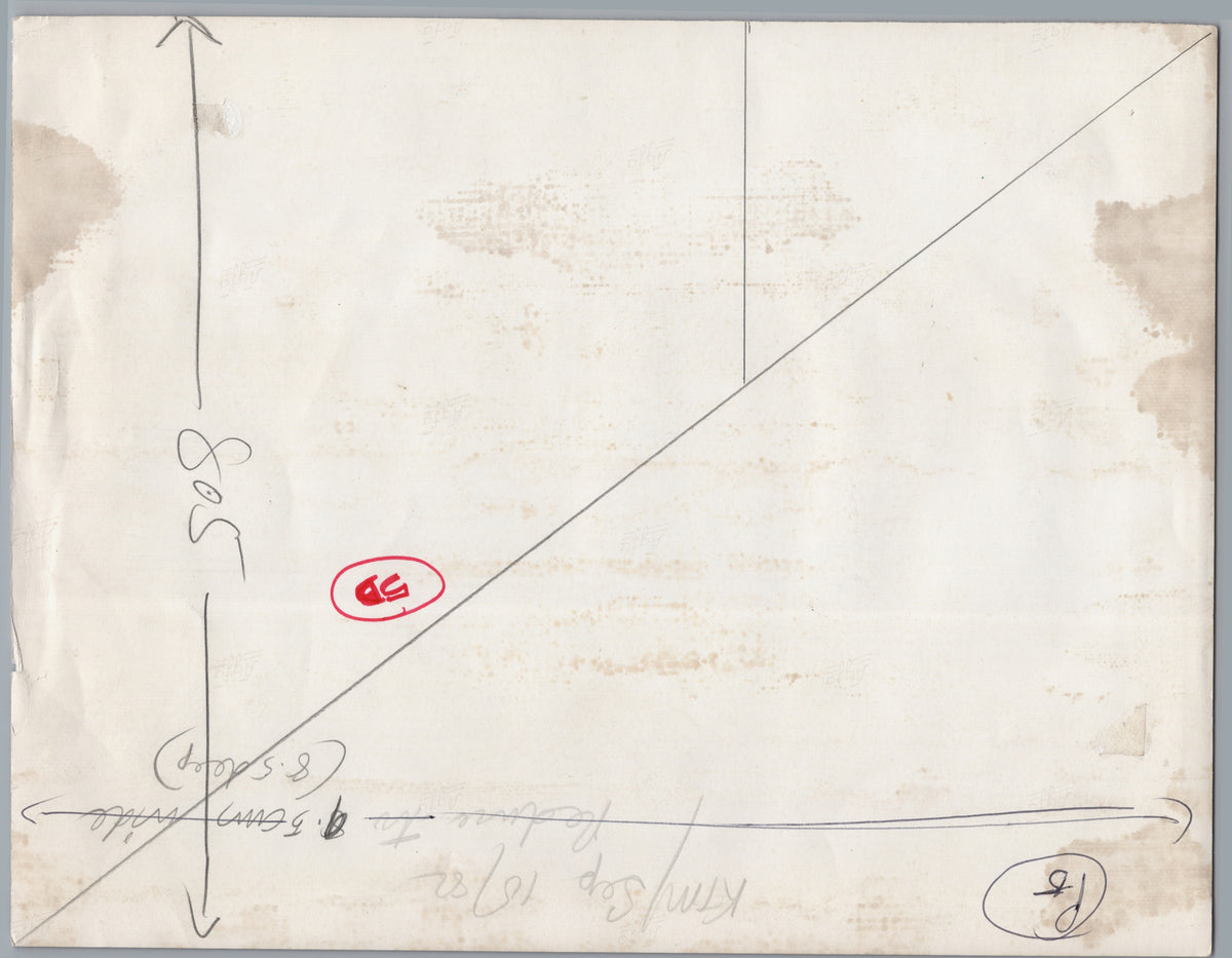 A01010 — reverse showing archival markings