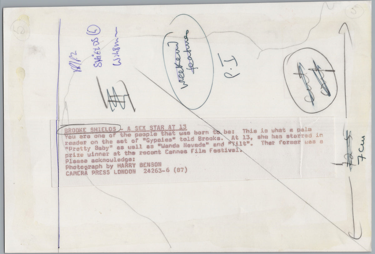 A01015 — reverse showing archival markings