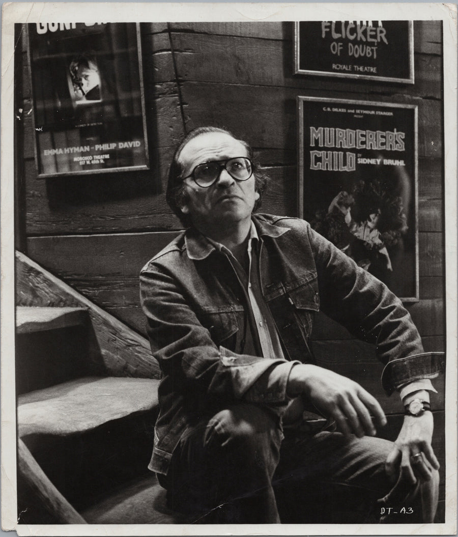 Sidney Lumet — Seated Street Portrait