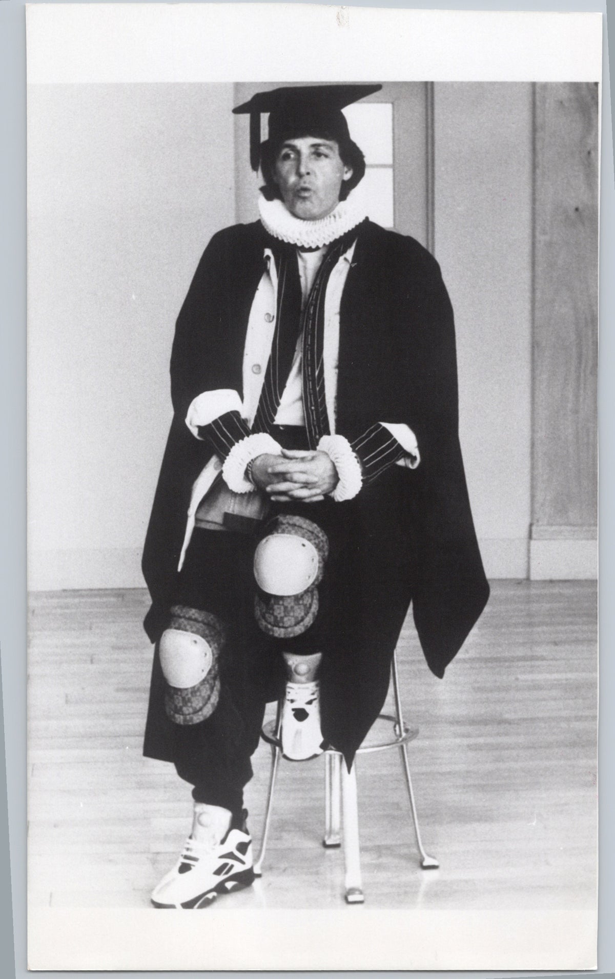 Paul McCartney in Academic Dress — front