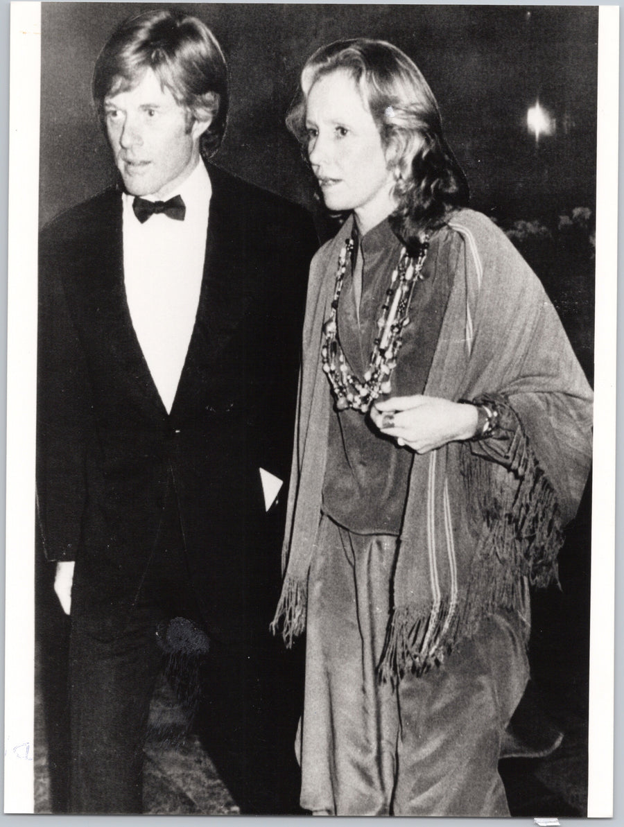 Robert Redford with a Companion