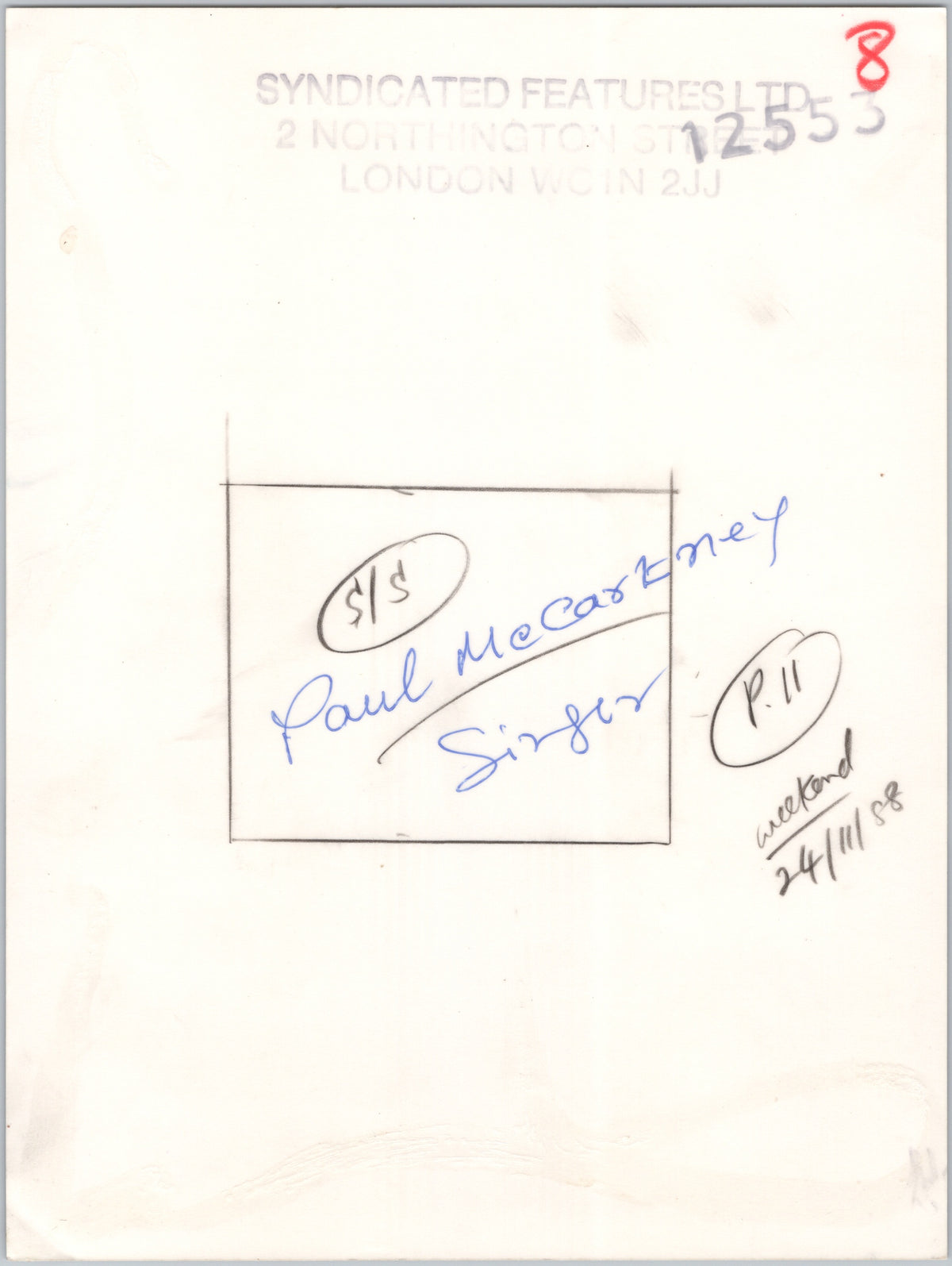 A01058 — reverse and markings