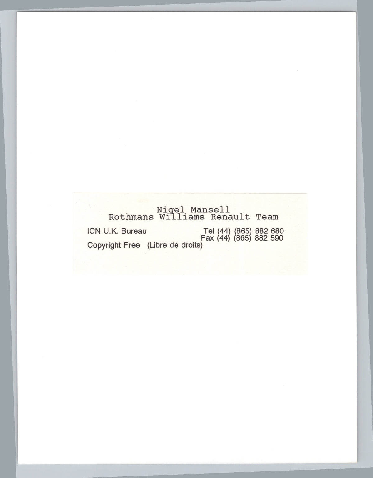 A01073 — reverse and markings