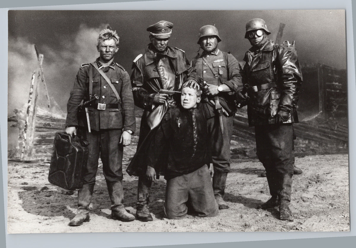 Group in Military Costume — front