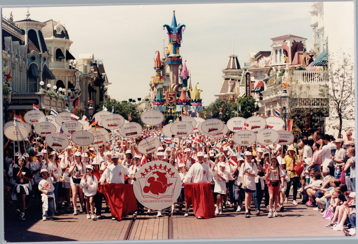 Children's Summit at Disneyland Paris — 1997 — front