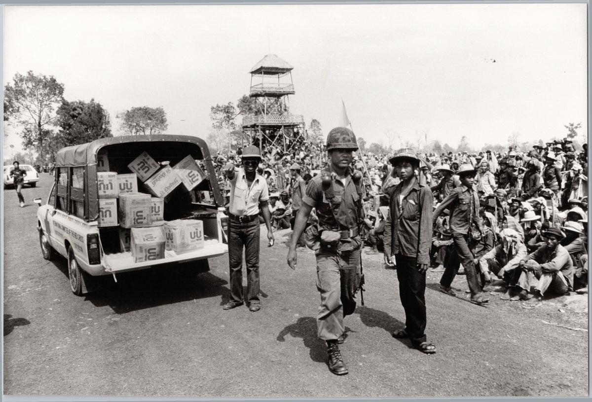Food Relief at the Thai–Cambodian Border — front