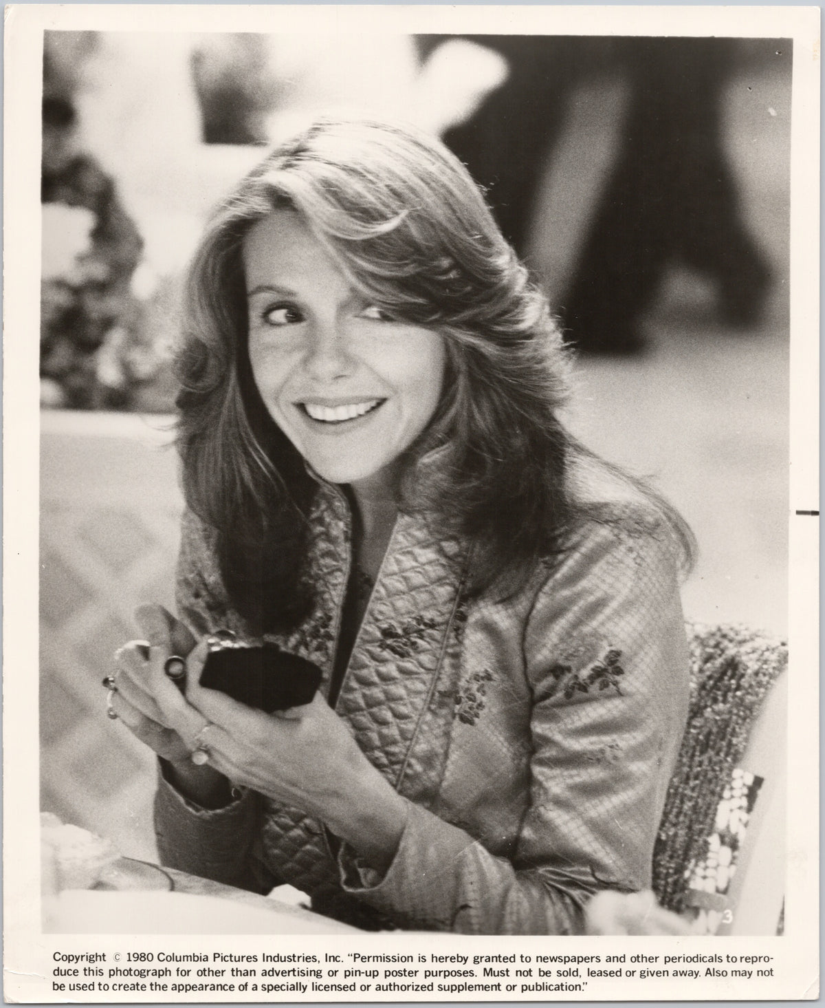 Jill Clayburgh — Seated with a Cup — front
