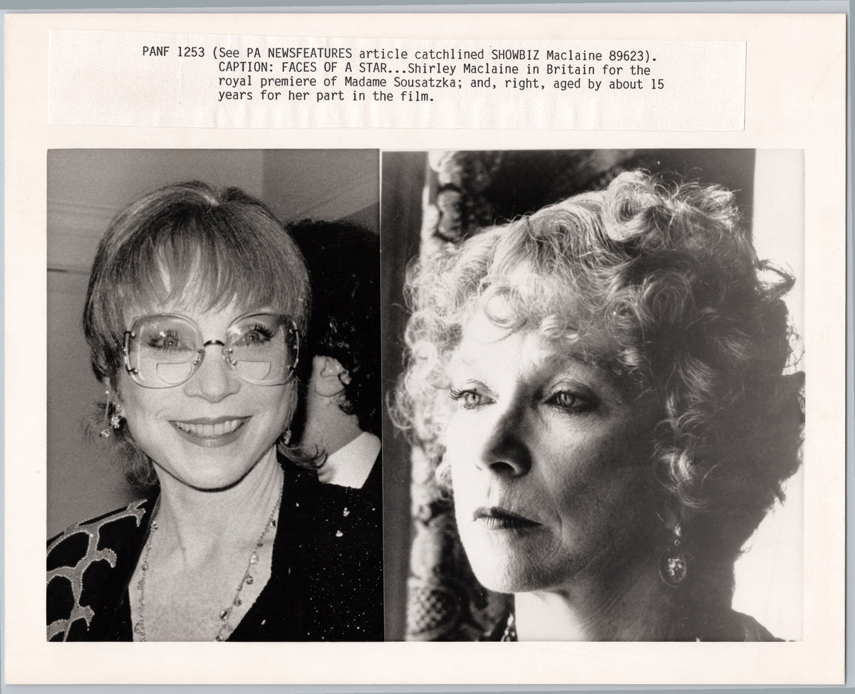 Shirley MacLaine in Madame Sousatzka — Composite Portrait — front