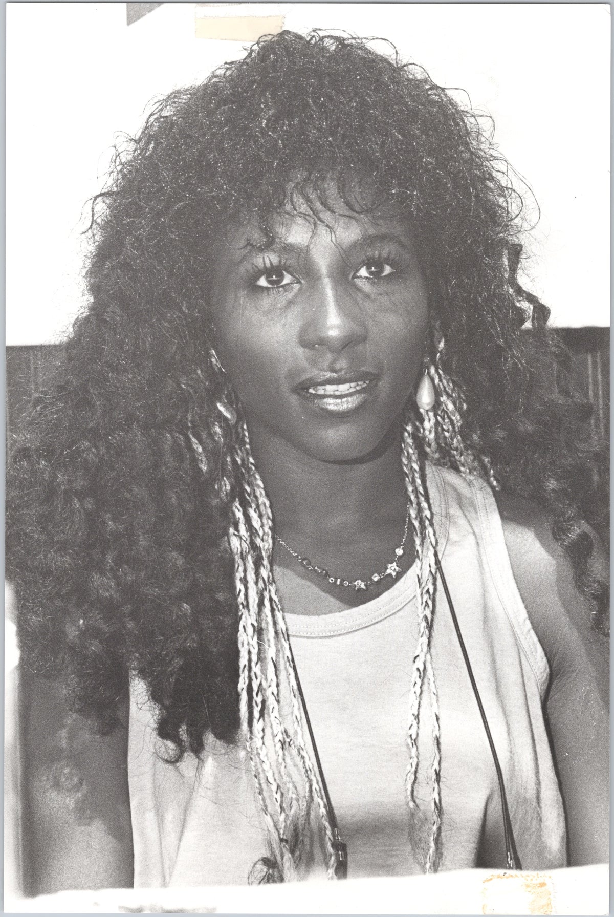 Sinitta — Portrait with Jewellery — front