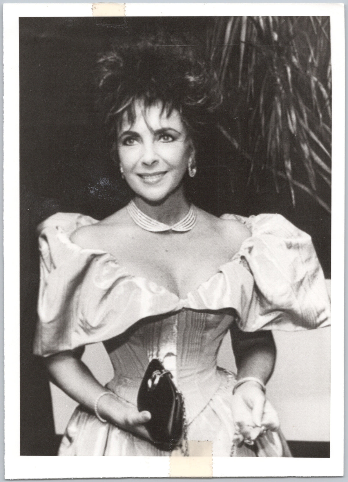 Elizabeth Taylor — Ruffled Gown Portrait — front