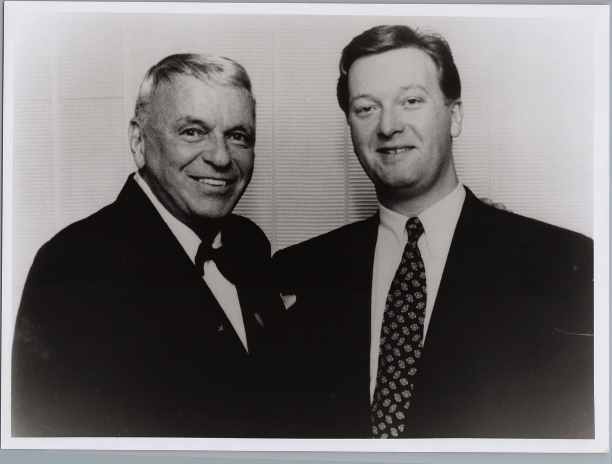 Frank Sinatra with Frank Warren — front