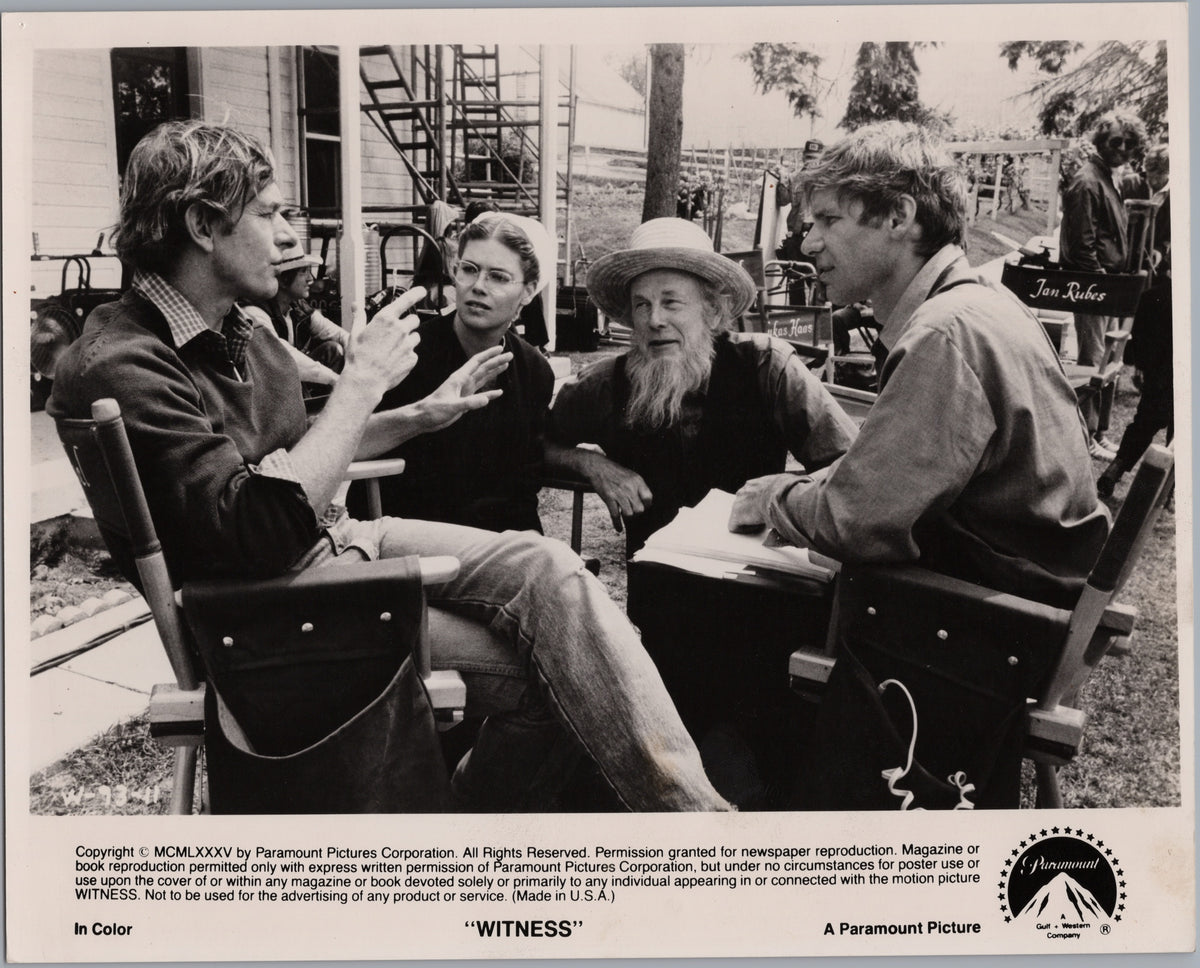 Witness — Behind the Scenes on the Film Set — front